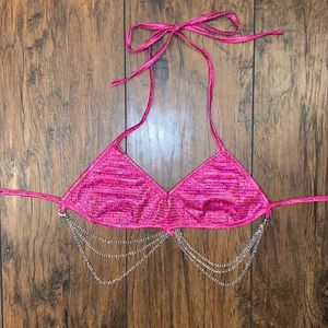 Disco Baby Chain Festival Top